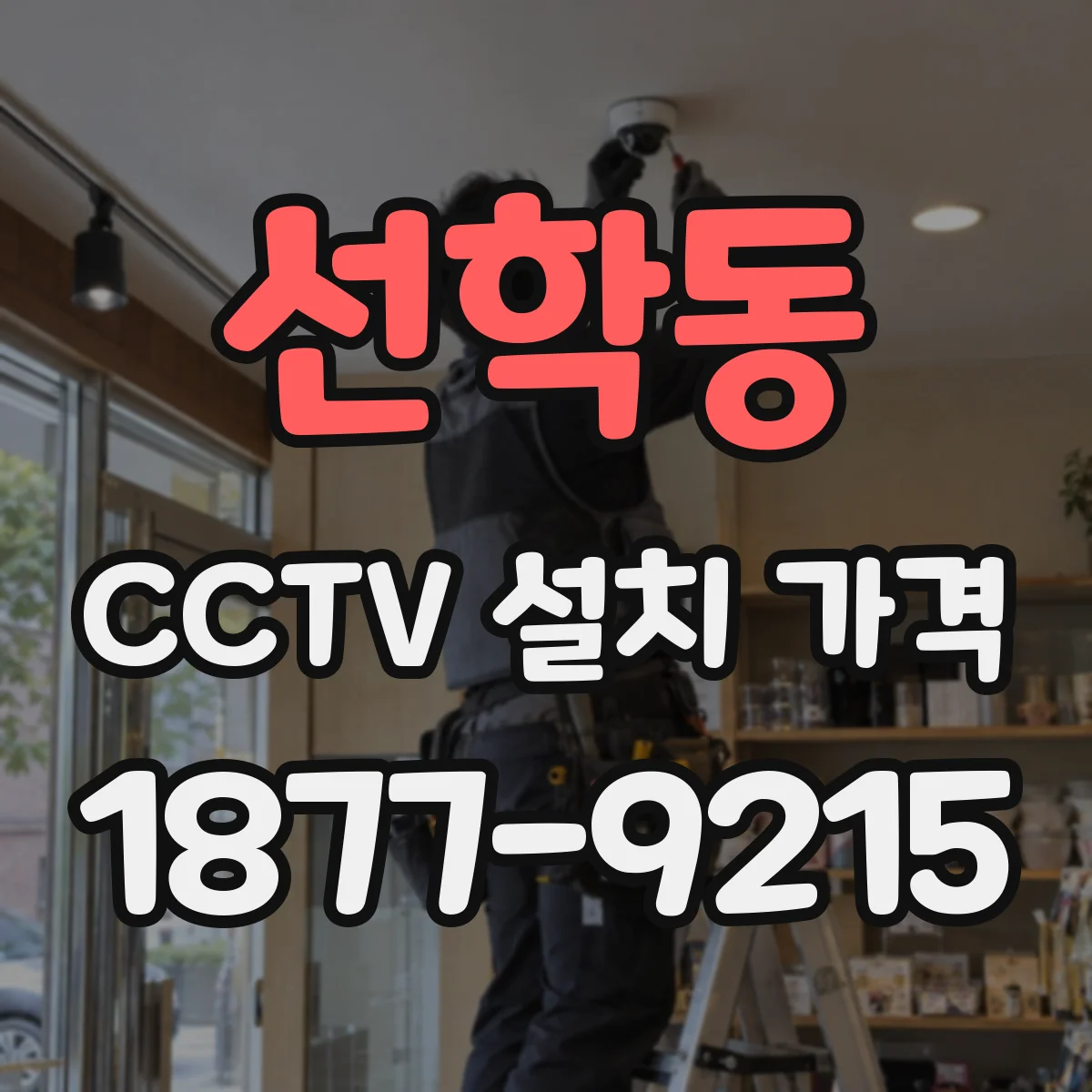 선학동 CCTV 설치 가격