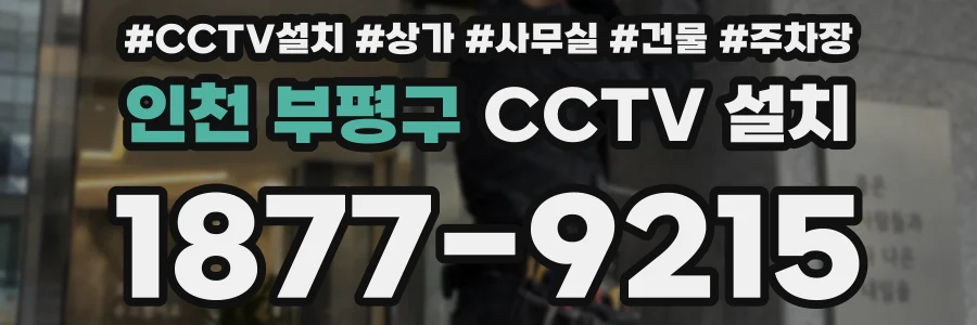 인천 부평구 CCTV 설치
