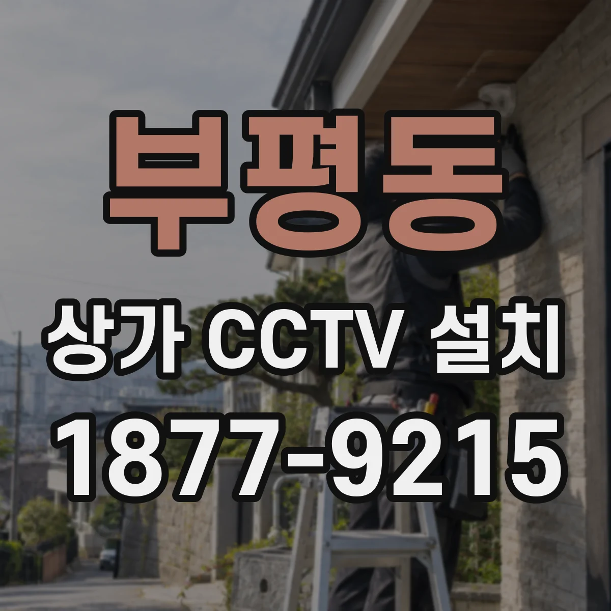 부평동 상가 CCTV 설치