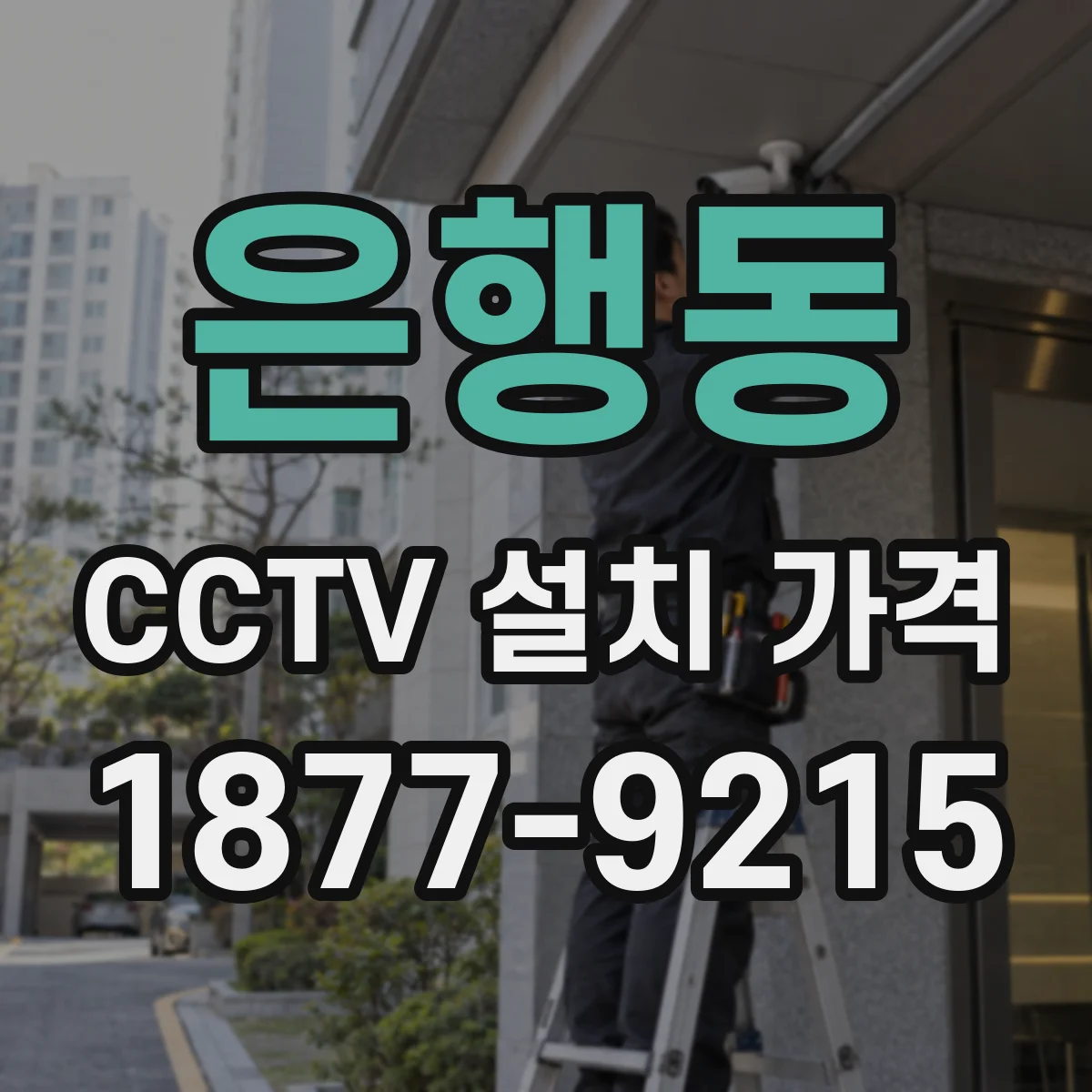 은행동 CCTV 설치 가격