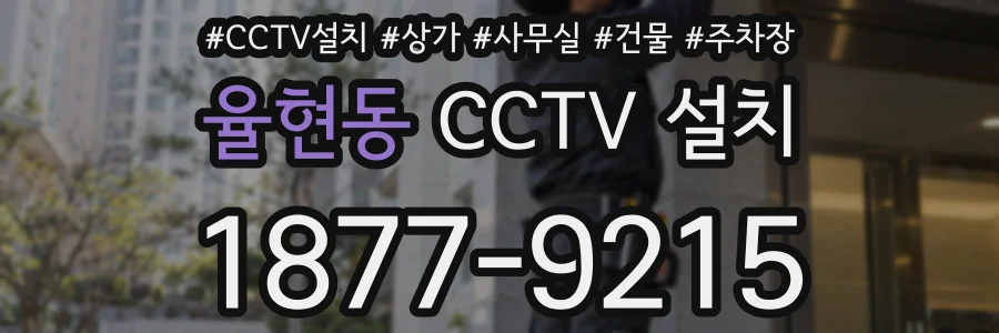 율현동 CCTV 설치