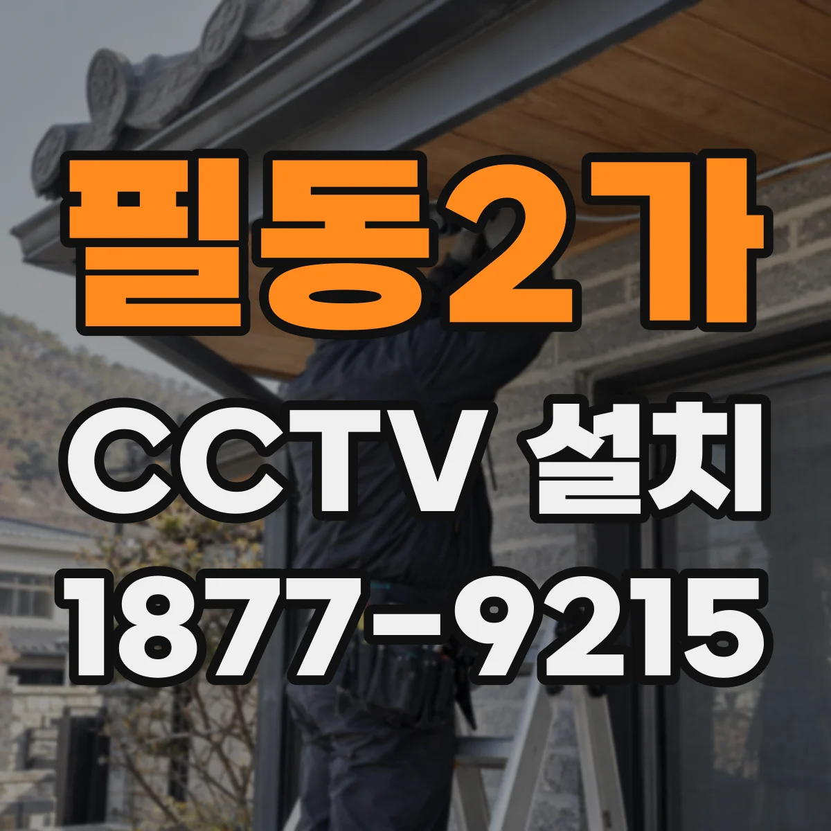 필동2가 CCTV 설치