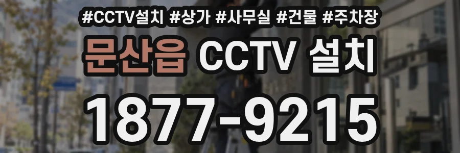 문산읍 CCTV 설치