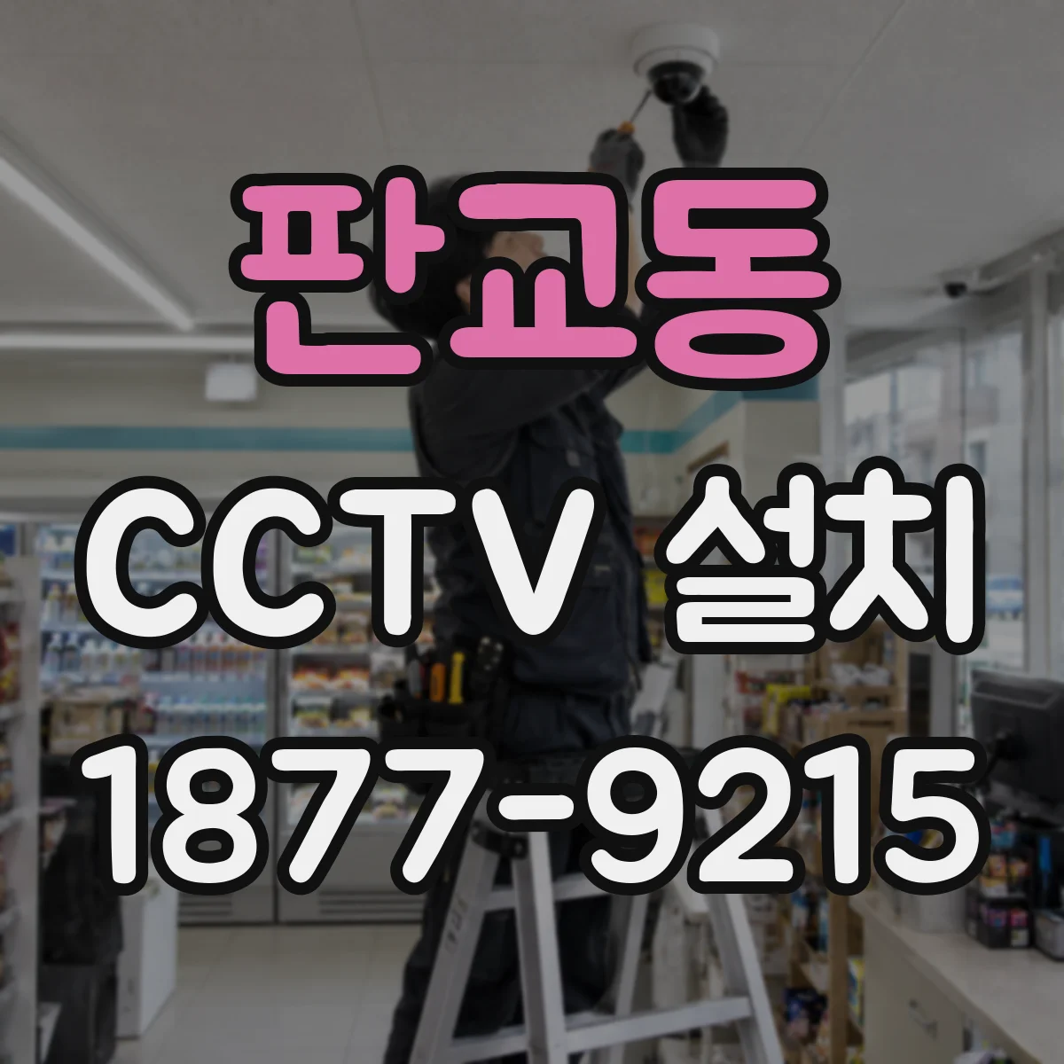 판교동 CCTV 설치