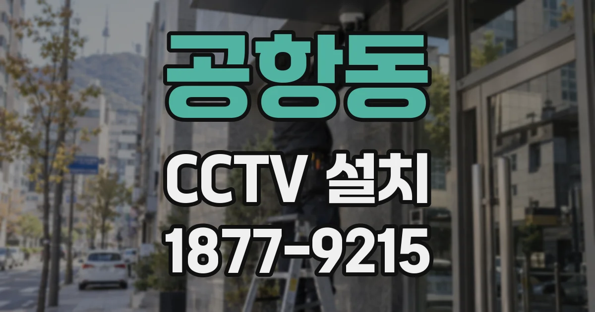 공항동 CCTV 설치