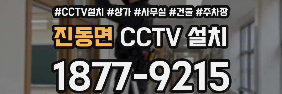 진동면 CCTV 설치