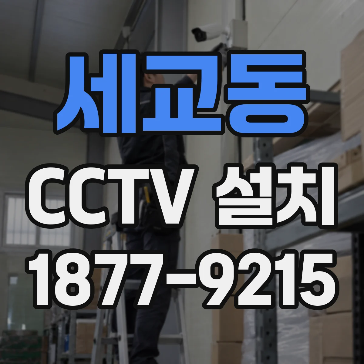 세교동 CCTV 설치