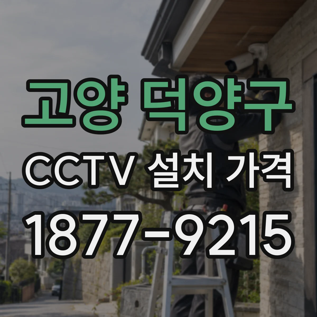 고양 덕양구 CCTV 설치 가격