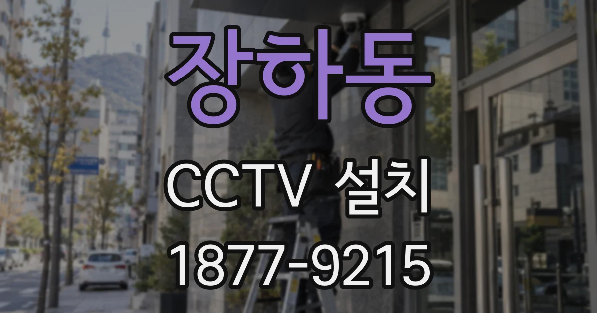 장하동 CCTV 설치