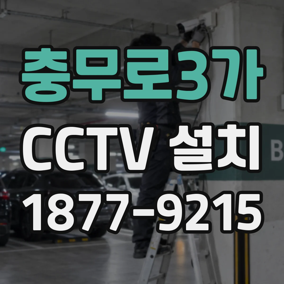 충무로3가 CCTV 설치