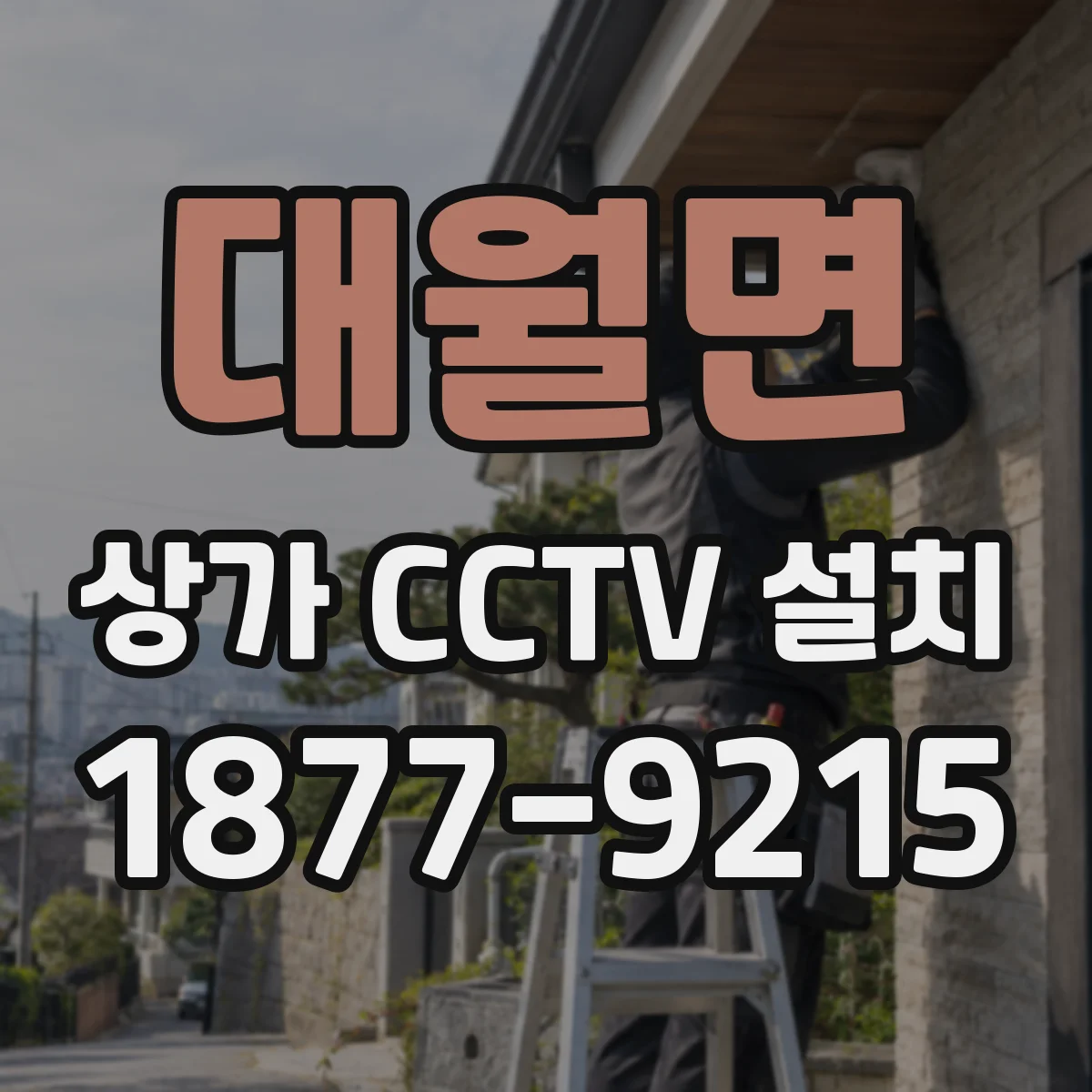 대월면 상가 CCTV 설치