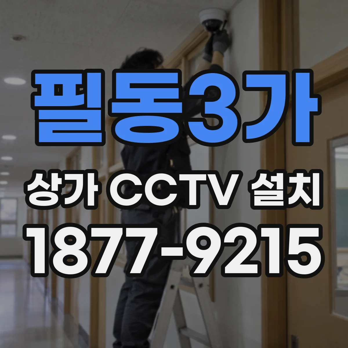 필동3가 상가 CCTV 설치