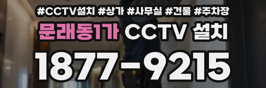 문래동1가 CCTV 설치