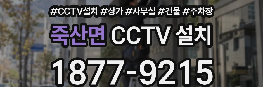 죽산면 CCTV 설치