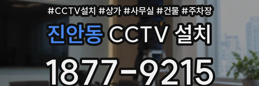 진안동 CCTV 설치