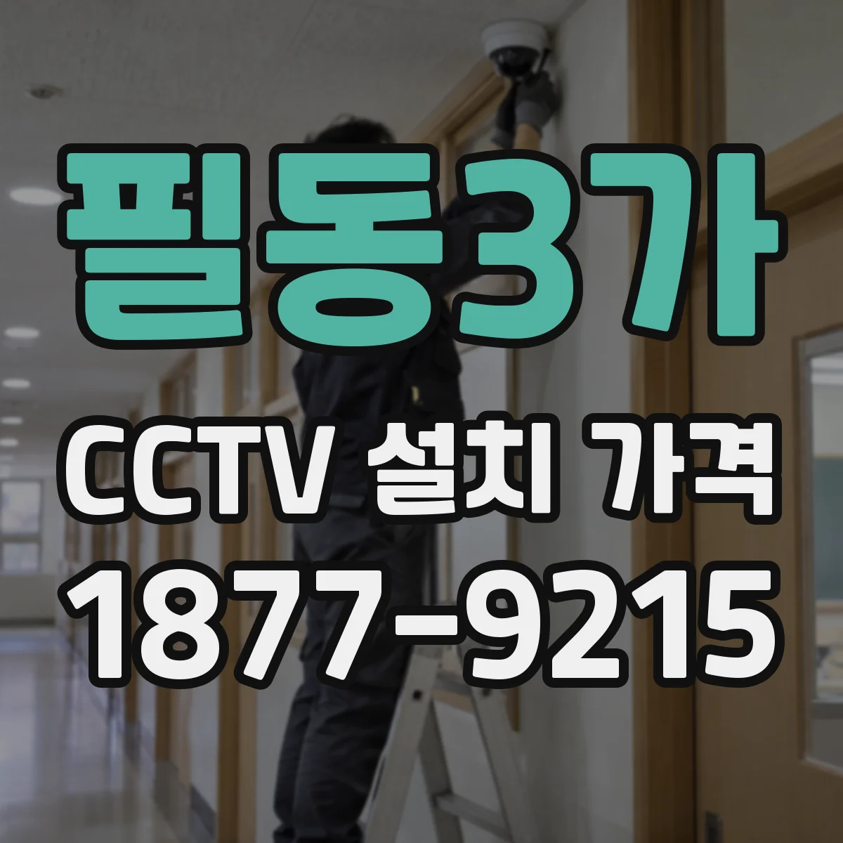 필동3가 CCTV 설치 가격