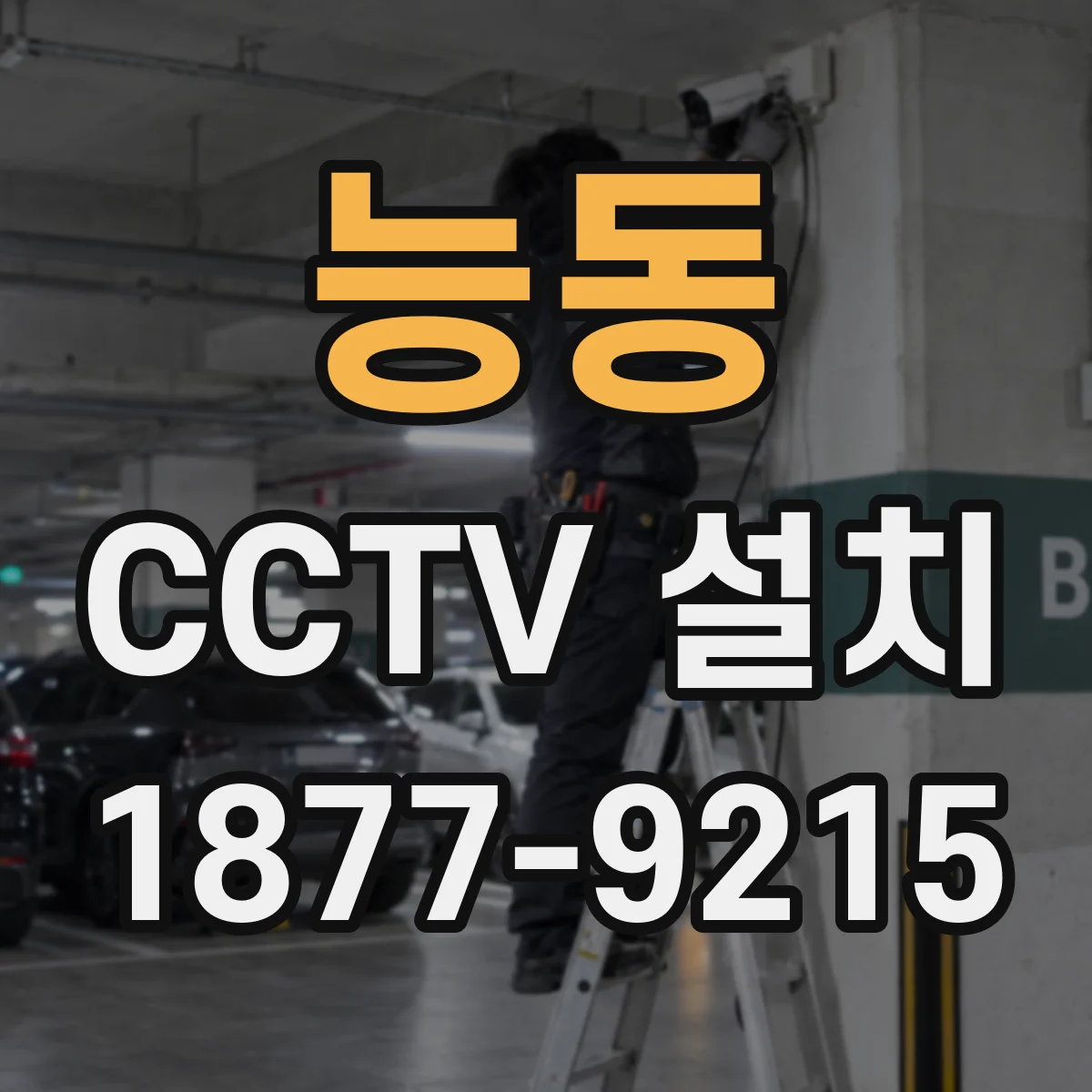 능동 CCTV 설치