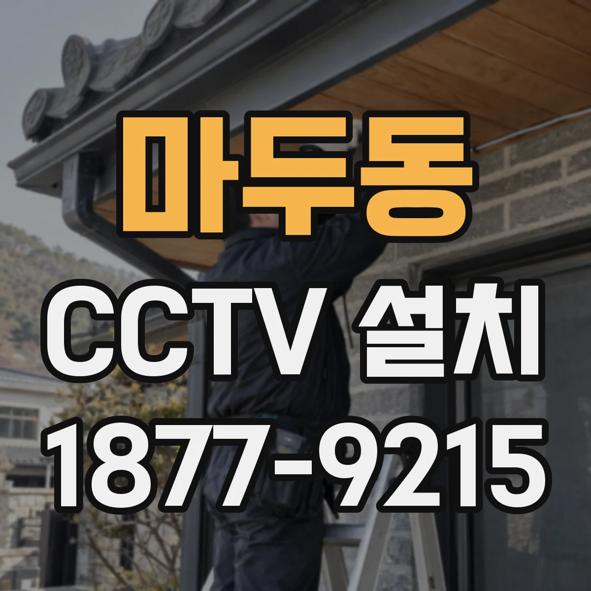 마두동 CCTV 설치