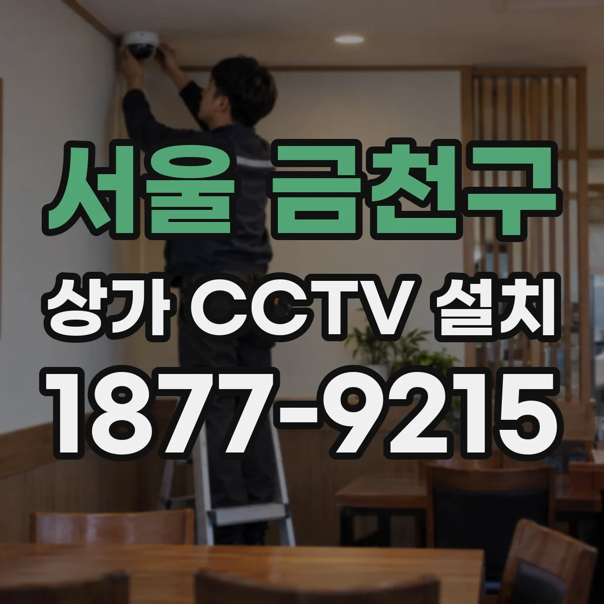 서울 금천구 상가 CCTV 설치