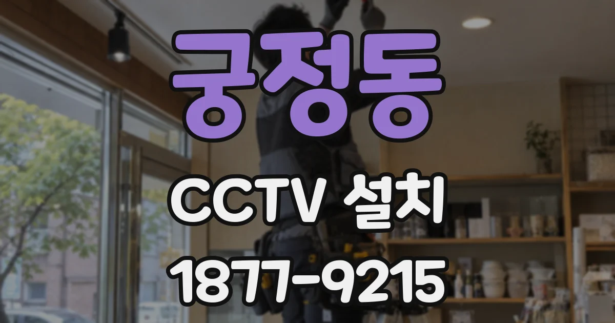 궁정동 CCTV 설치