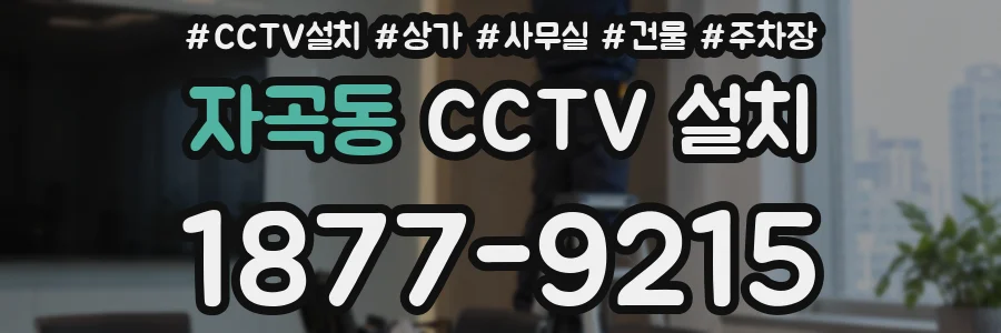 자곡동 CCTV 설치