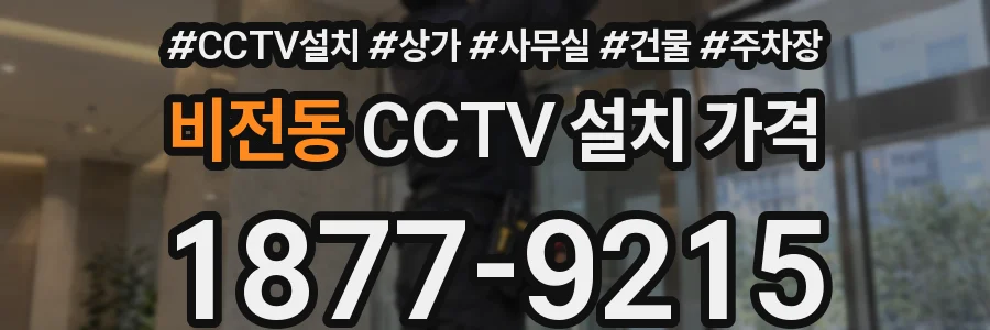 비전동 CCTV 설치 가격