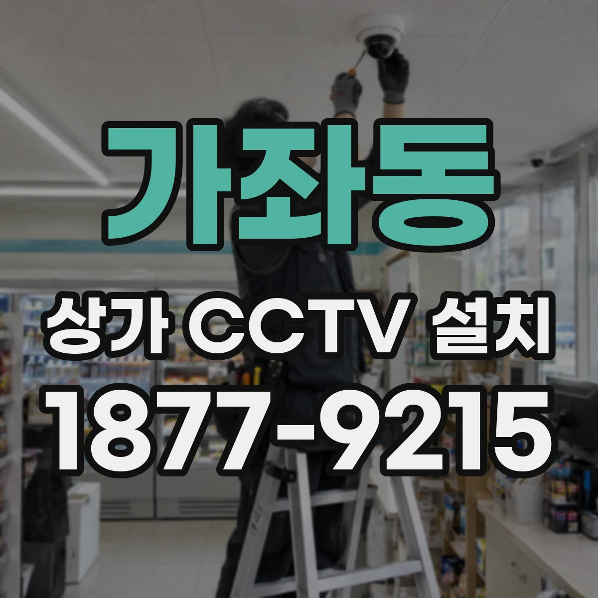 가좌동 상가 CCTV 설치