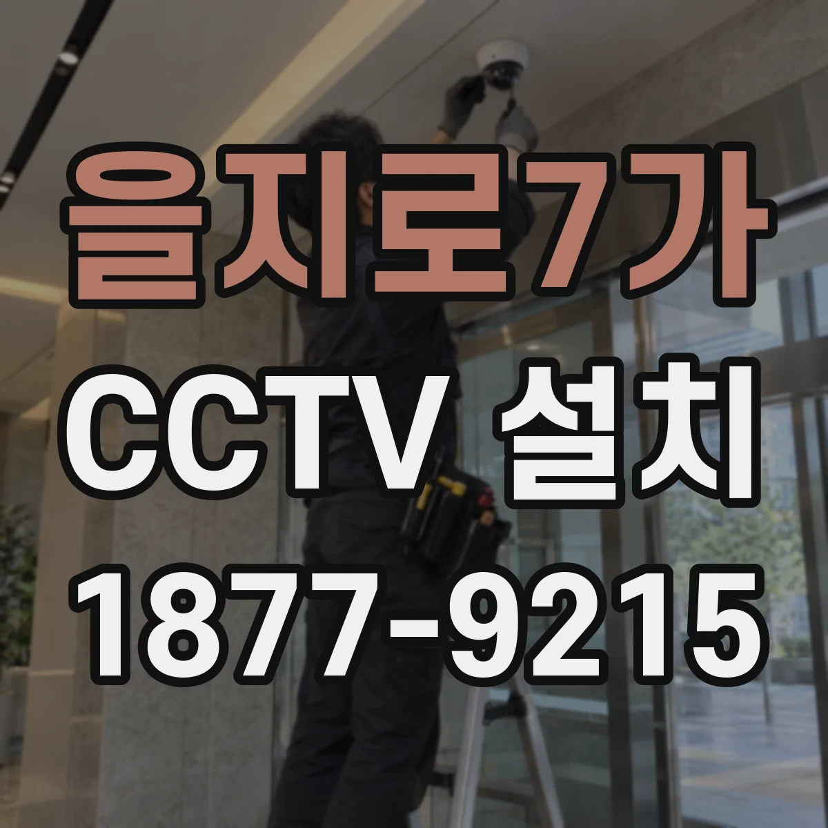 을지로7가 CCTV 설치