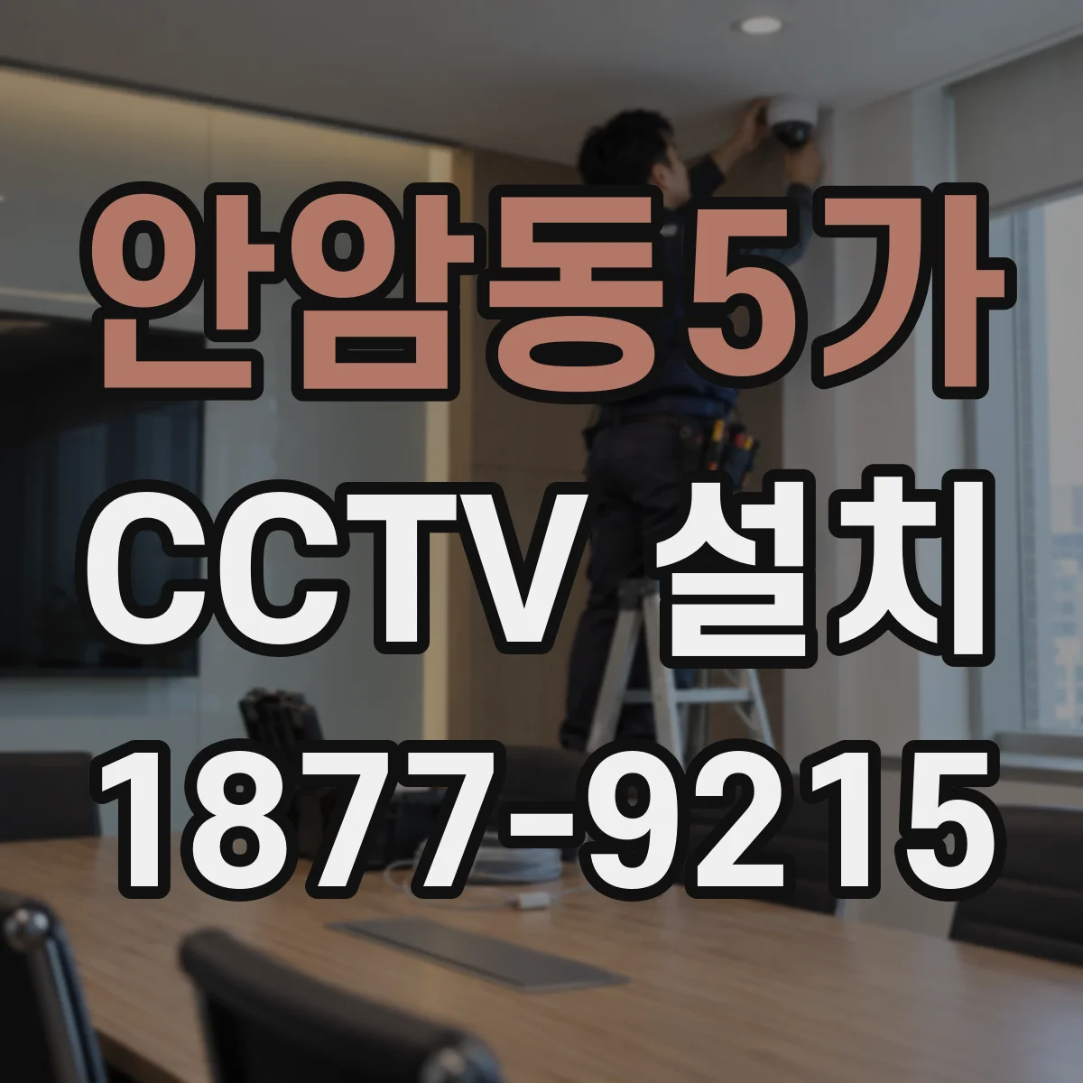 안암동5가 CCTV 설치