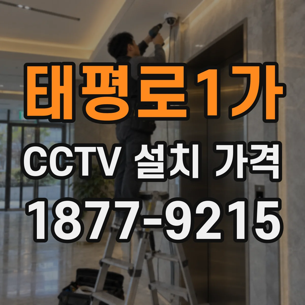 태평로1가 CCTV 설치 가격