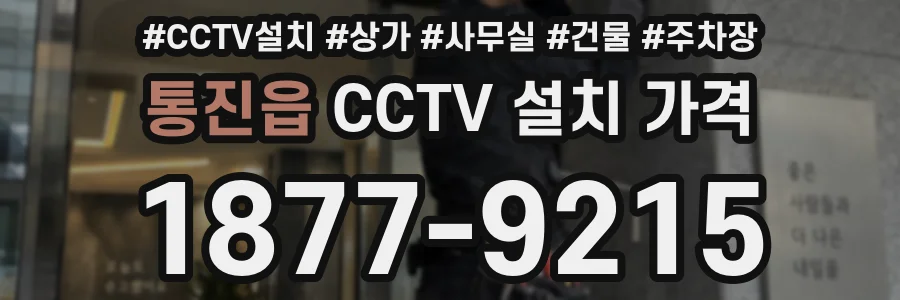 통진읍 CCTV 설치 가격