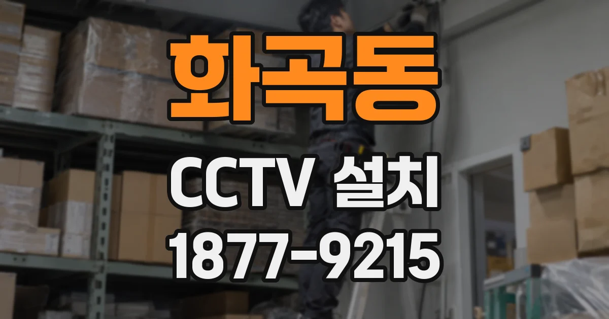 화곡동 CCTV 설치