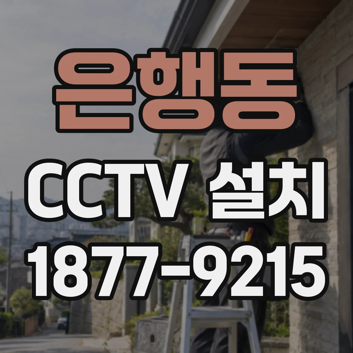 은행동 CCTV 설치