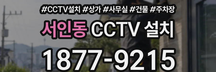 서인동 CCTV 설치