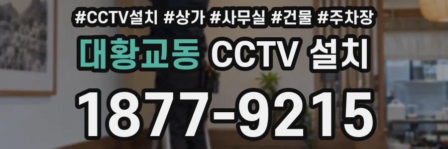 대황교동 CCTV 설치