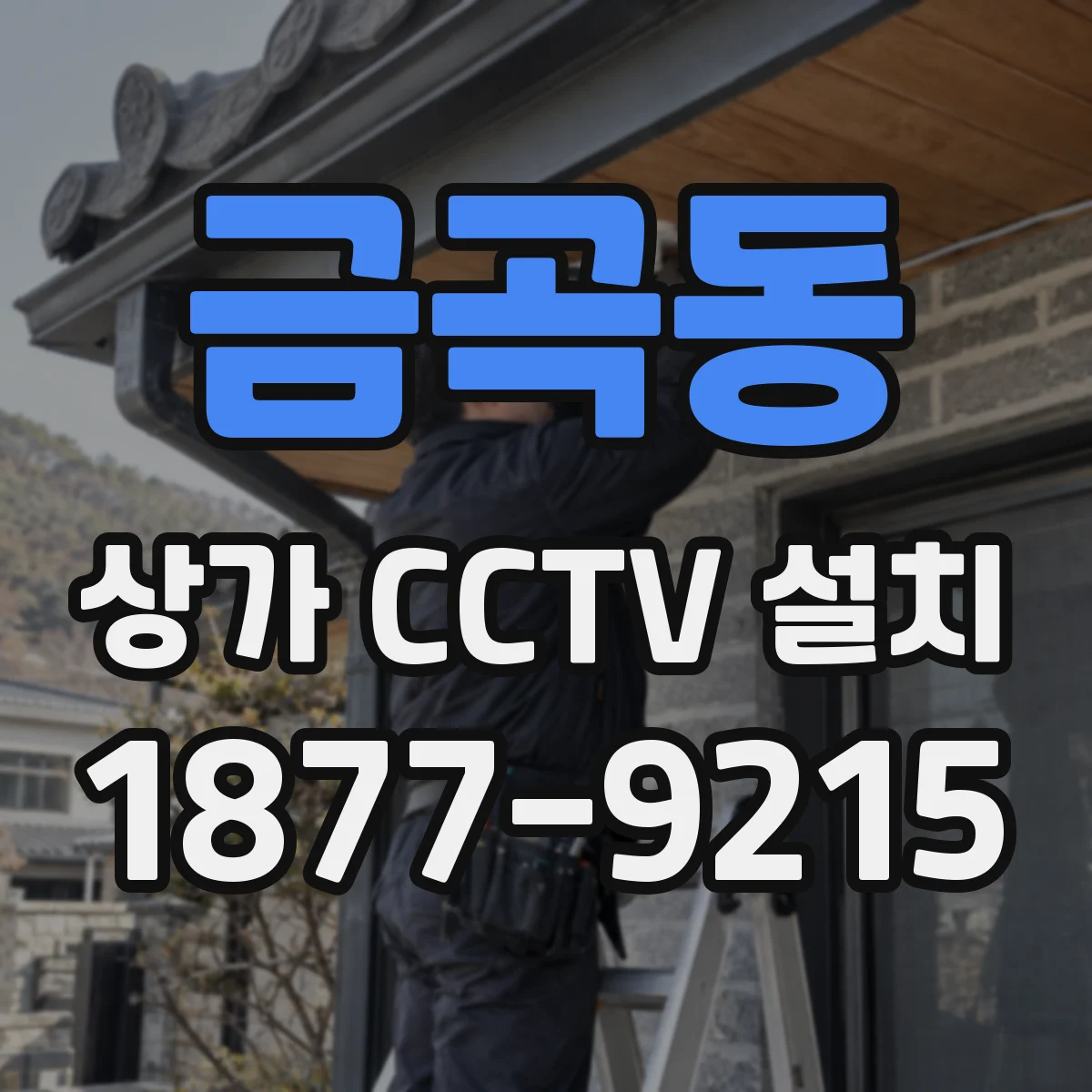 금곡동 상가 CCTV 설치