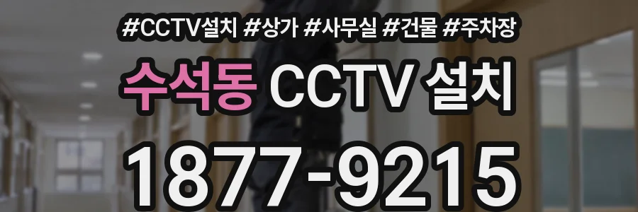 수석동 CCTV 설치
