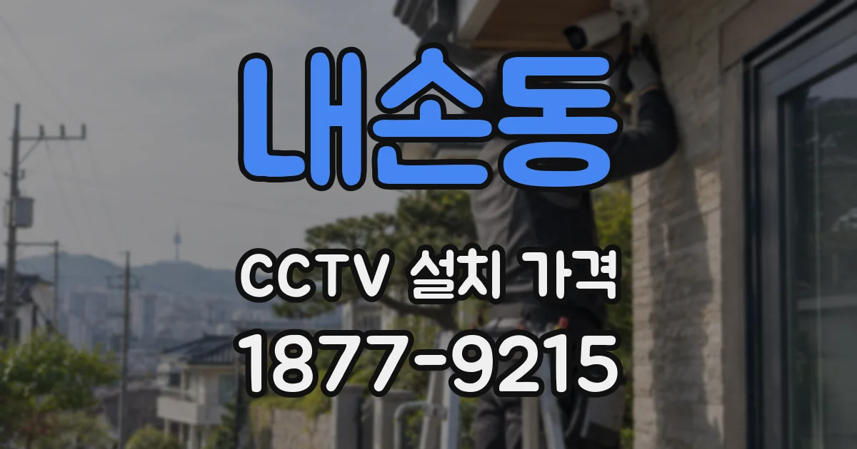 내손동 CCTV 설치 가격