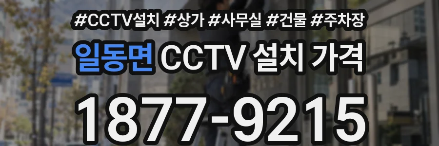 일동면 CCTV 설치 가격