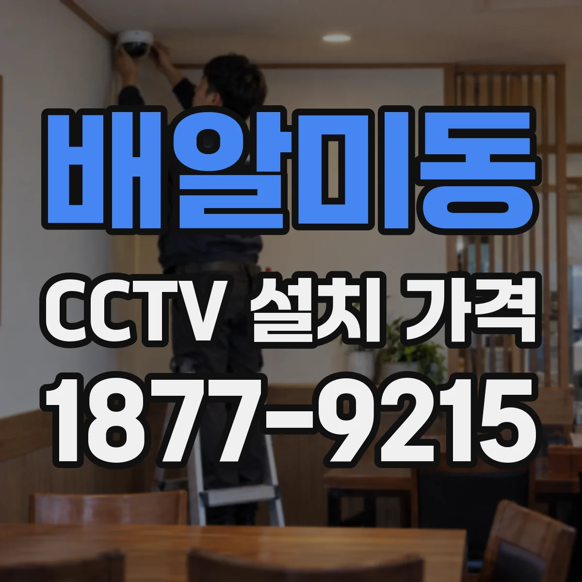 배알미동 CCTV 설치 가격