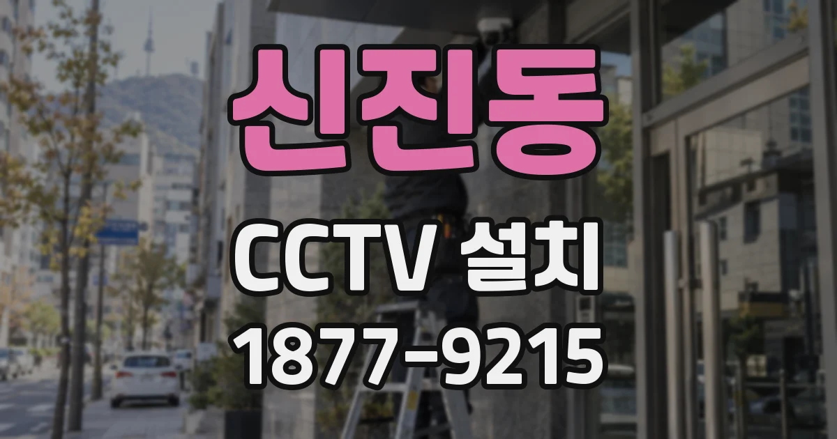 신진동 CCTV 설치