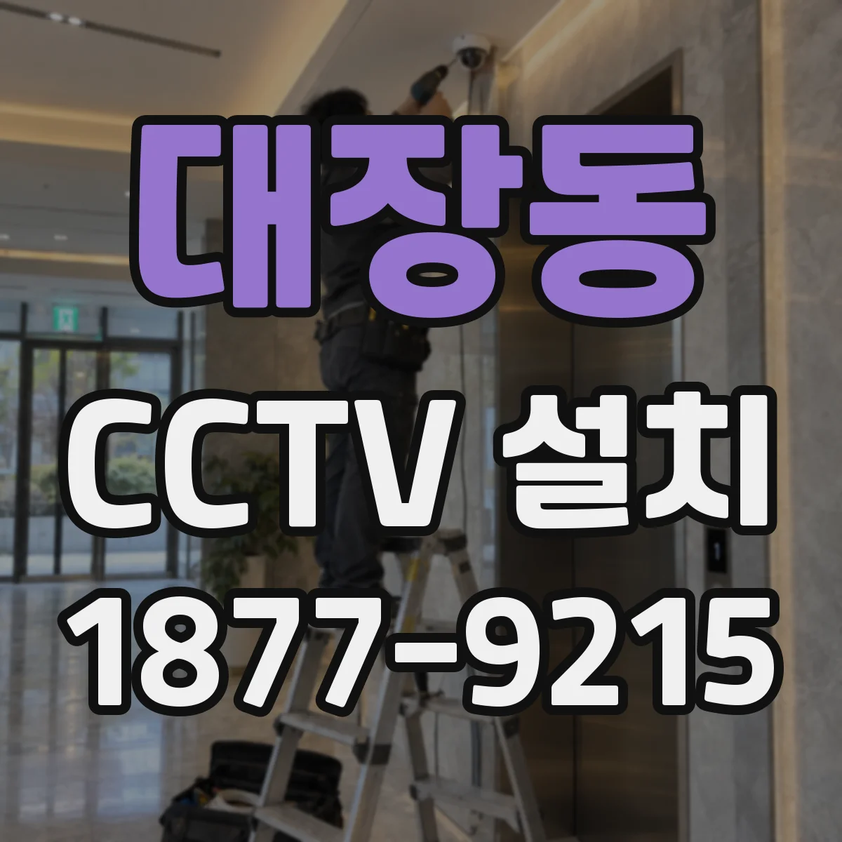 대장동 CCTV 설치