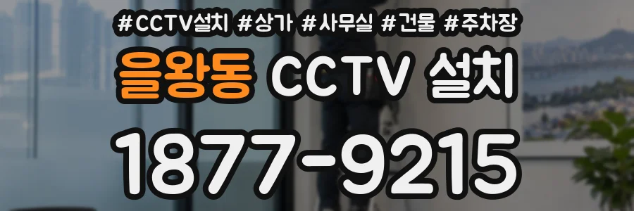 을왕동 CCTV 설치