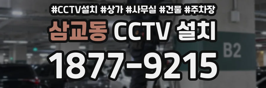삼교동 CCTV 설치