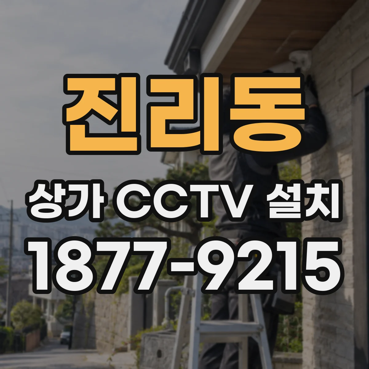 진리동 상가 CCTV 설치