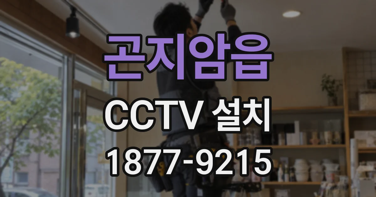 곤지암읍 CCTV 설치