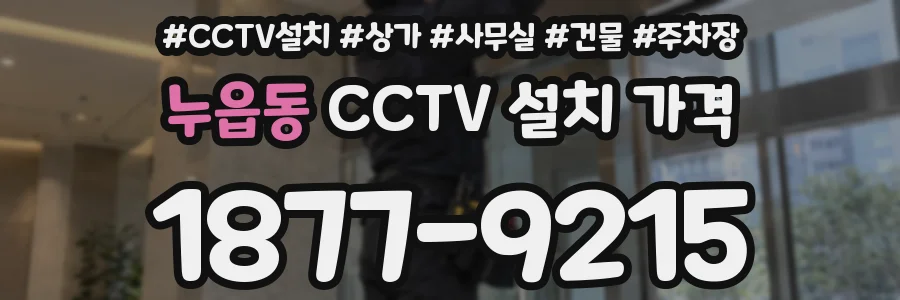 누읍동 CCTV 설치 가격