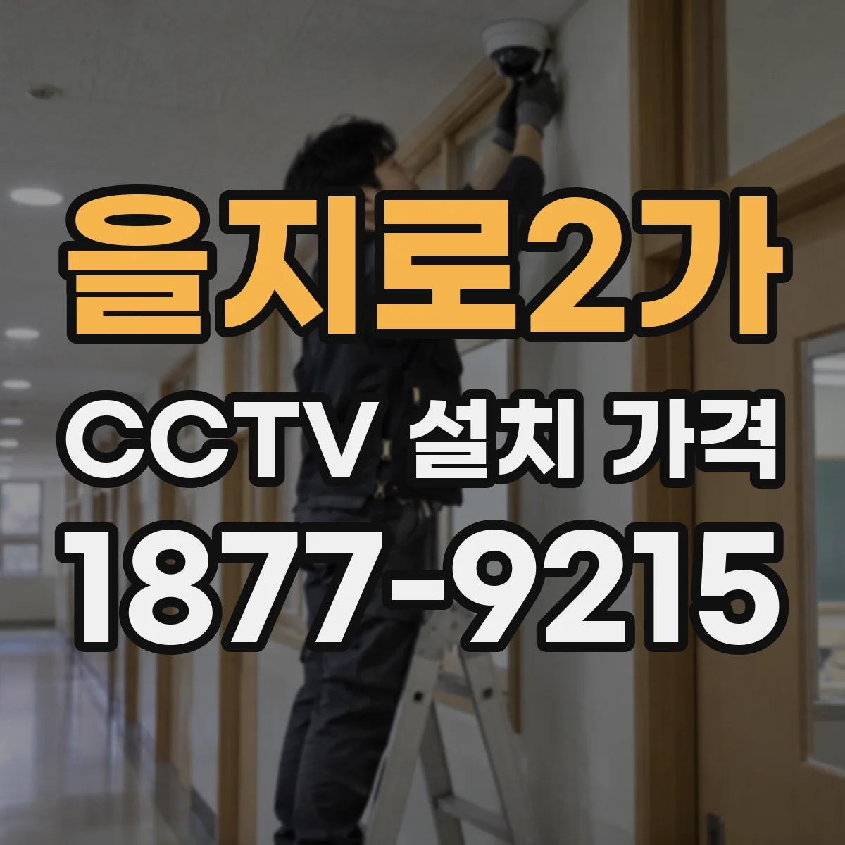을지로2가 CCTV 설치 가격