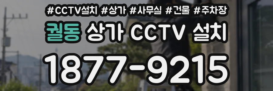 궐동 상가 CCTV 설치