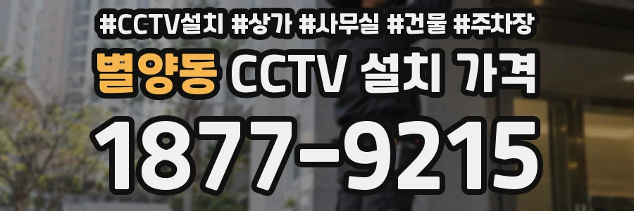 별양동 CCTV 설치 가격